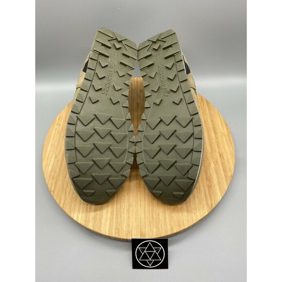 Saucony Shadow Shoes Mens 8.5 Green Black Running Sneakers Trainer Low - Picture 8 of 12